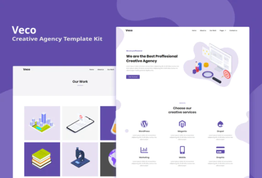 Veco - Creative Agency Template Kit