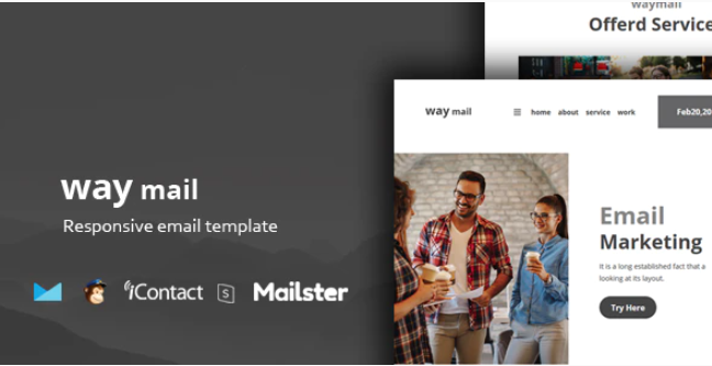 Way Mail - 30+ Modules + Online Access + Mailster + MailChimp