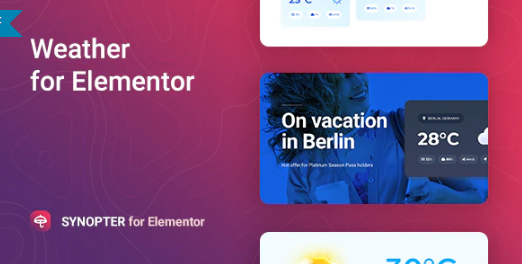Weather for Elementor