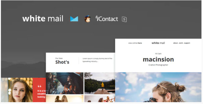 White Mail - Responsive E-mail Template + Online Access
