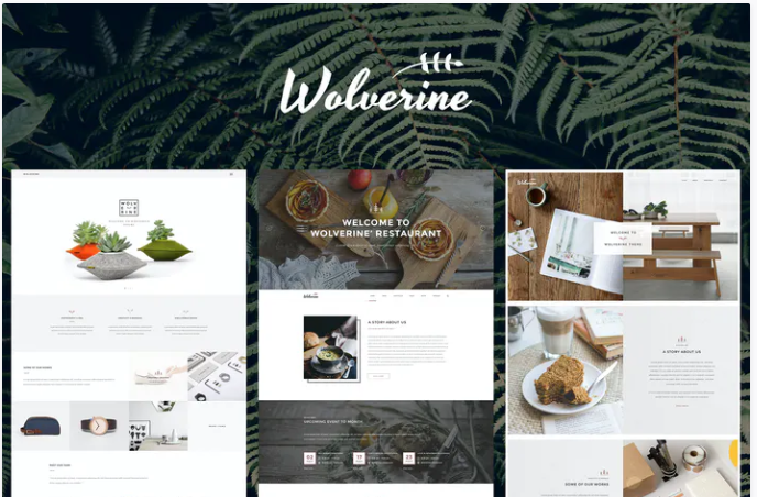 Wolverine - Multipurpose Website PSD Templates
