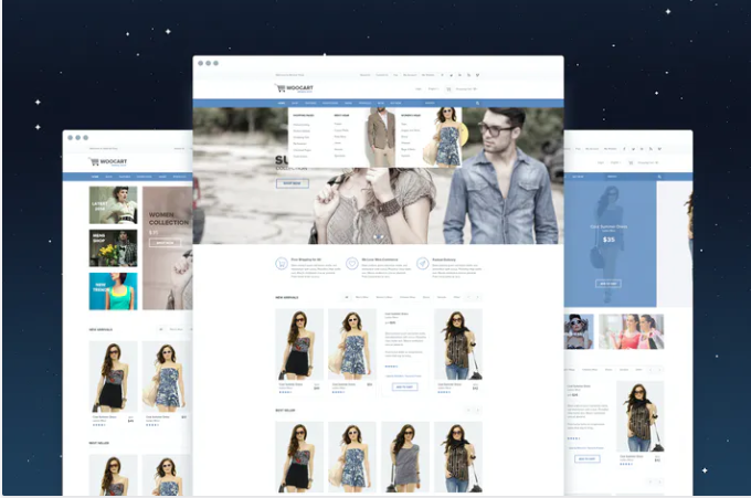 WooKart - eCommerce PSD Template