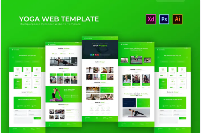 Yoga | PSD Web Template