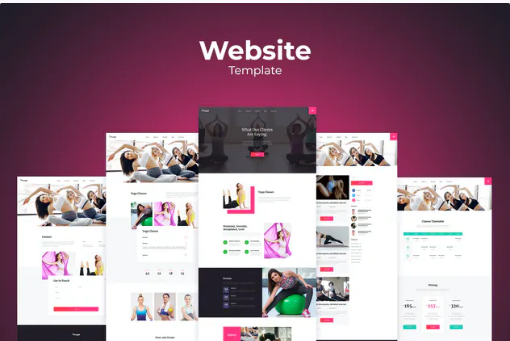 Yoga Website Templates