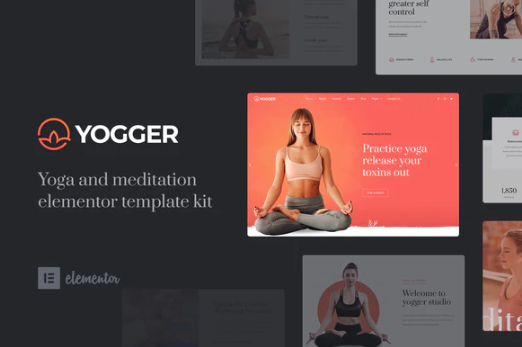 Yogger - Meditation and Yoga Elementor Template Kit