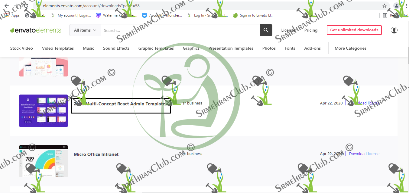 Zest: Multi-Concept React Admin Template - Download now