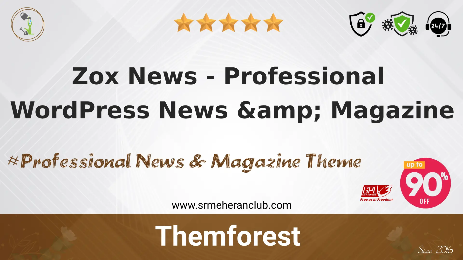 Zox News – Professional WordPress News & Magazine — Theme by Themeforest