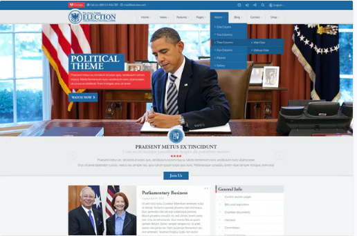 Elect PSD Template
