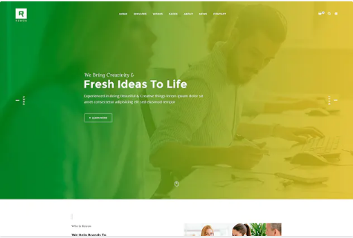 REWON - Multipurpose PSD Template