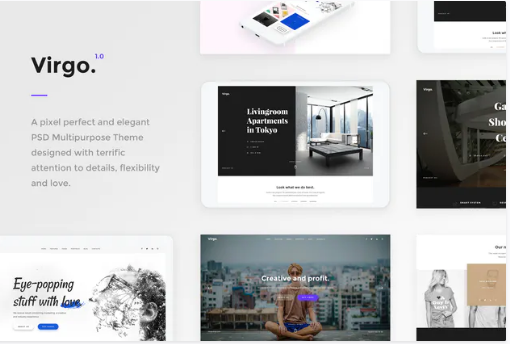 Virgo - PSD Multipurpose Template