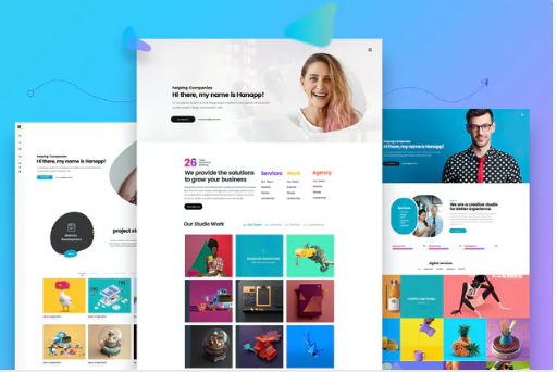Creative Multiple Resume Website Design Template