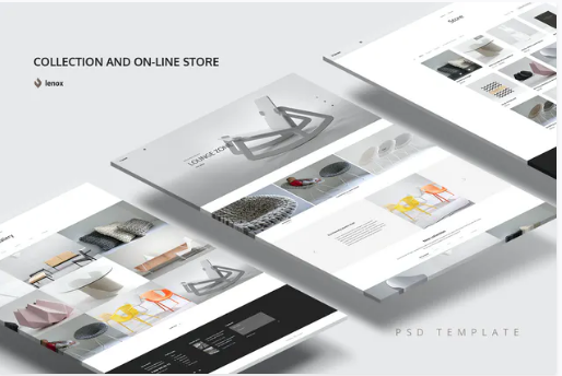 Collection PSD Template
