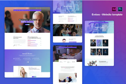 Erebos - Corporate Business Website Templates