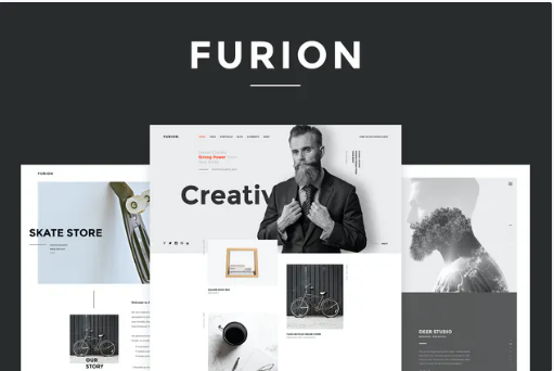 Furion - Creative PSD Template