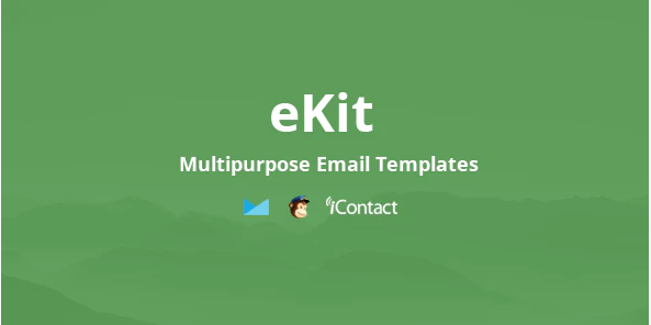 eKit Mail 80+ Modules - Unique Multipurpose Responsive Email set + Online Access