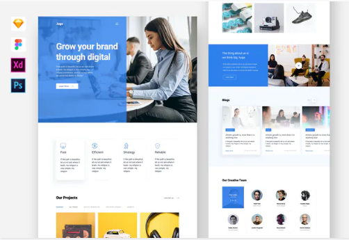 Digital Agency Website Template