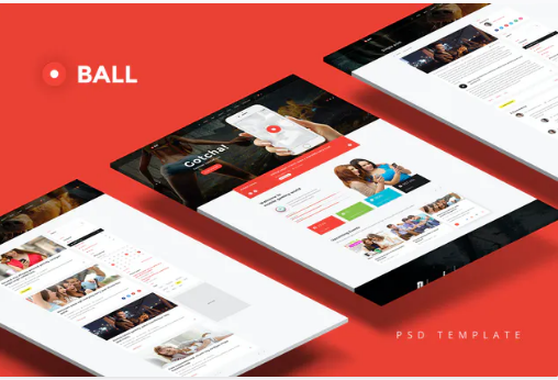 Ball — Multipurpose Portfolio/Event PSD Template