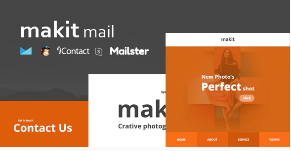 makit Mail - Responsive E-mail Template + Online Access + Mailster + MailChimp
