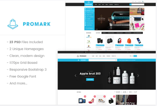 Promark - Multi-Purpose eCommerce PSD Template