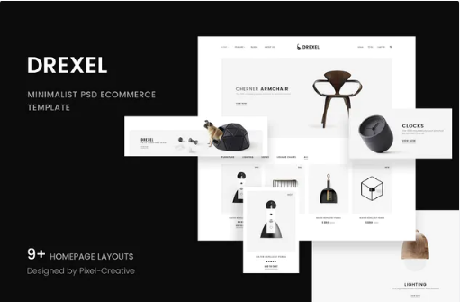 Drexel - PSD Ecommerce Templates