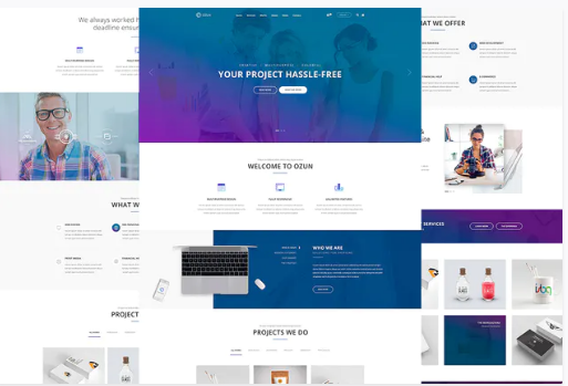 OZUN - PSD Template