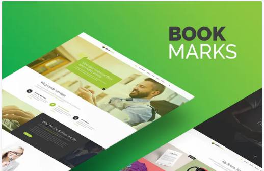 BookMarks PSD Template