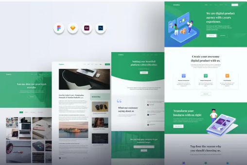 Sallo - Company Profile Website Template