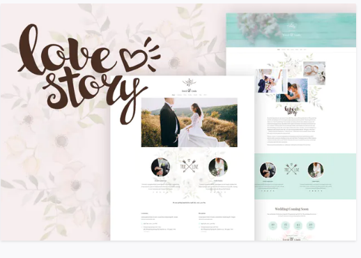 Wedding Invitation PSD Template