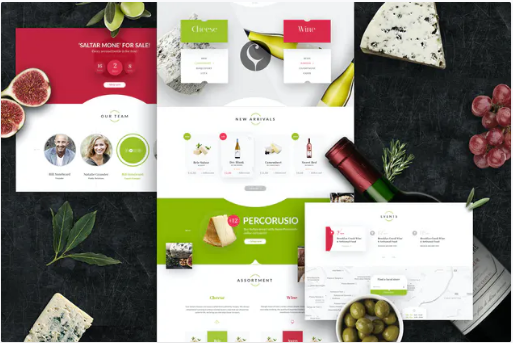 Camembert – PSD Template