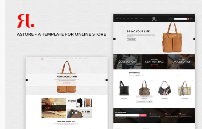 A-Store - Ecommerce PSD Template