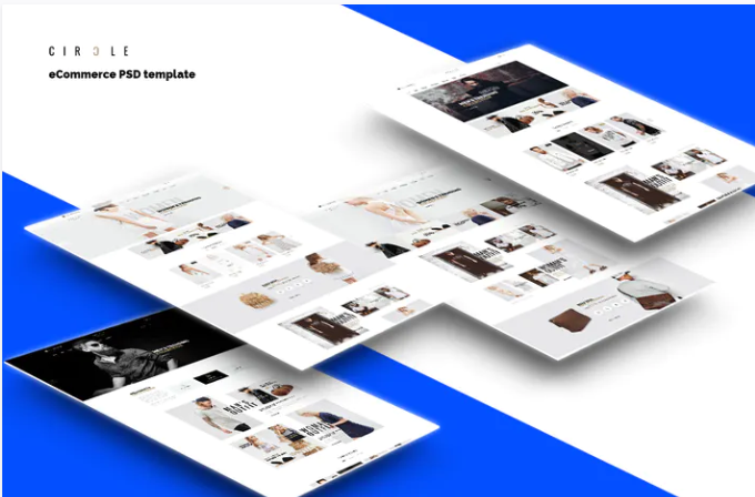 CIRCLE - eCommerce PSD template