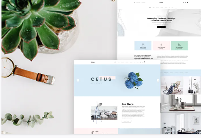 Cetus - Creative Portfolio Psd Template
