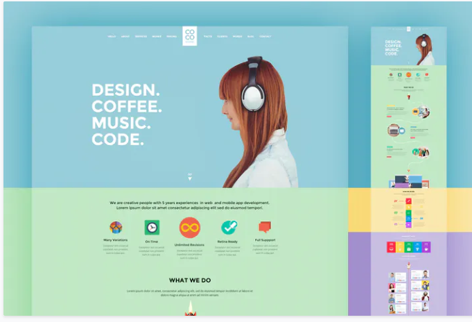 Creative Portfolio PSD Template