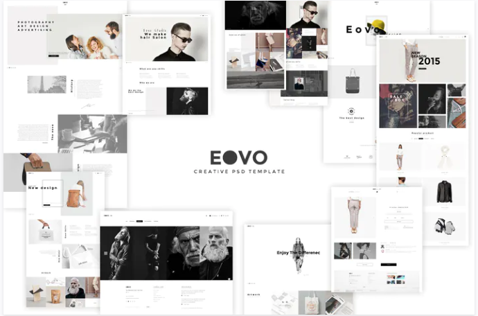 EOVO - Creative PSD template