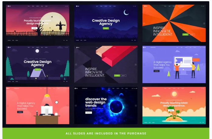 Elix - PSD Template for Designers, Artists