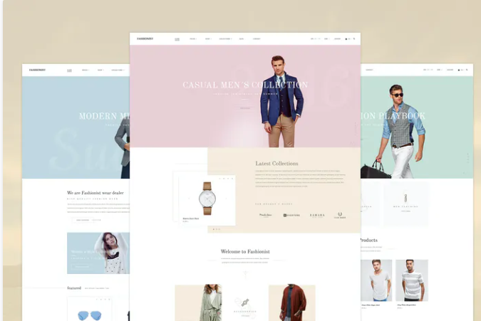 Fashionist - Fashion eCommerce PSD template