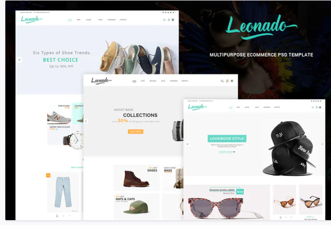 Leonado - Multipurpose eCommerce PSD Template
