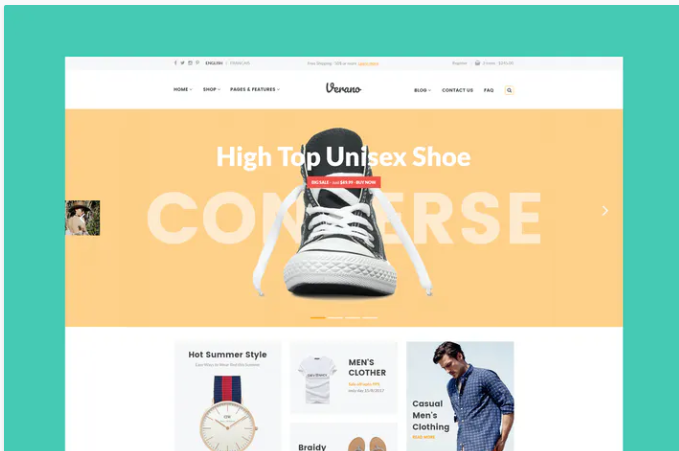 Verona - eCommerce PSD Template