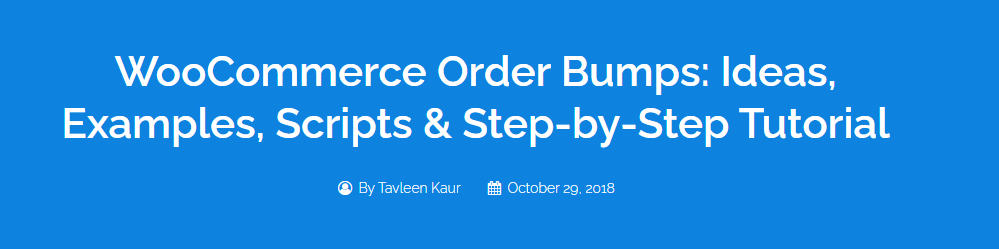 WooCommerce Order Bumps (WooFunnels)