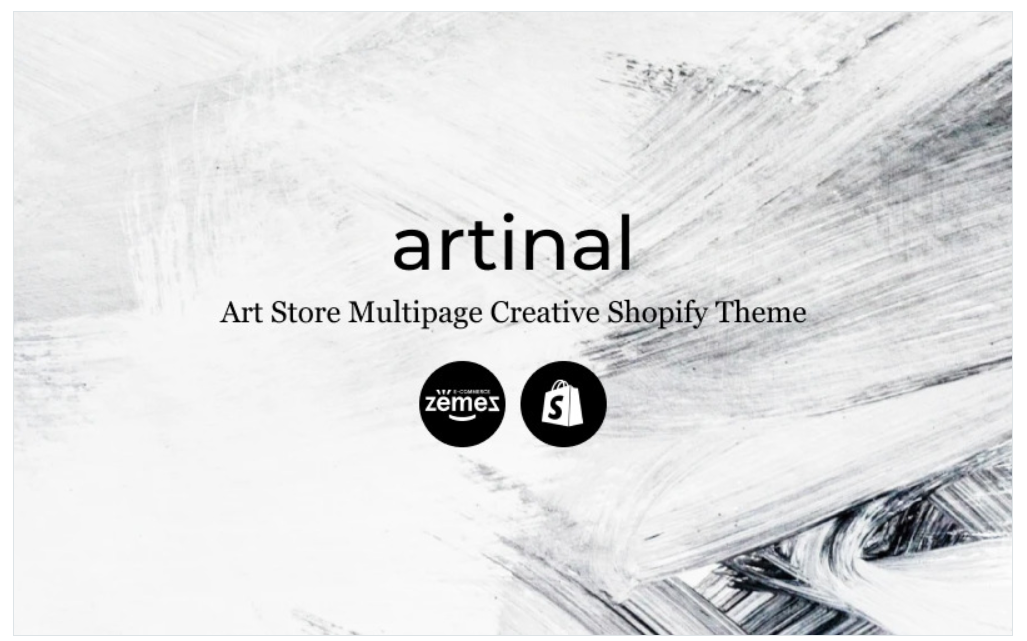 Artinal - Art Store Multipage Creative Shopify Theme