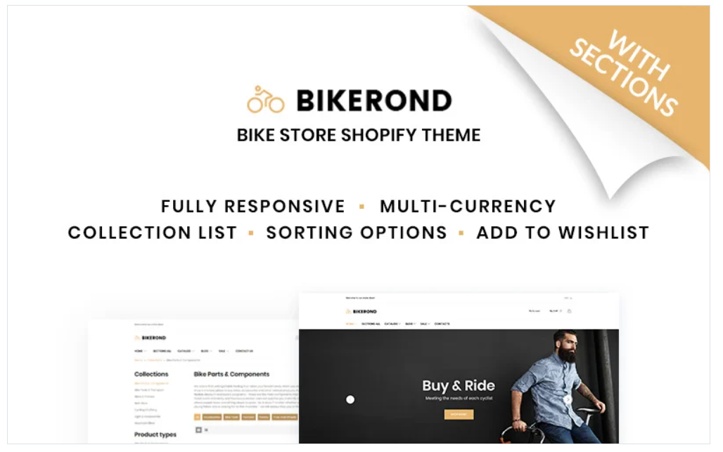 BikeRond - Bike Shop Responsive Shopify Theme