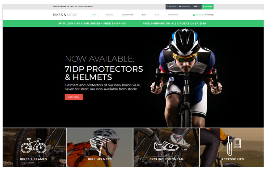Bikes & More - Bike Shop Modern Shopify Theme