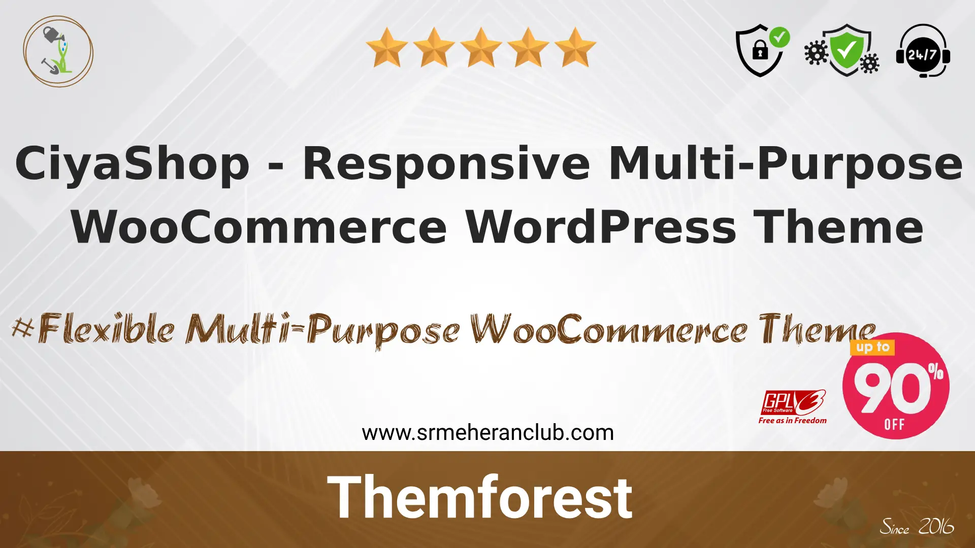 CiyaShop – Responsive Multi-Purpose WooCommerce WordPress Theme