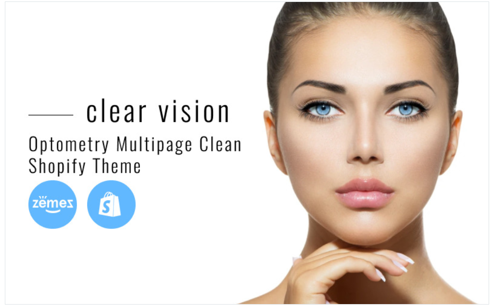 Clear Vision - Optometry Multipage Clean Shopify Theme