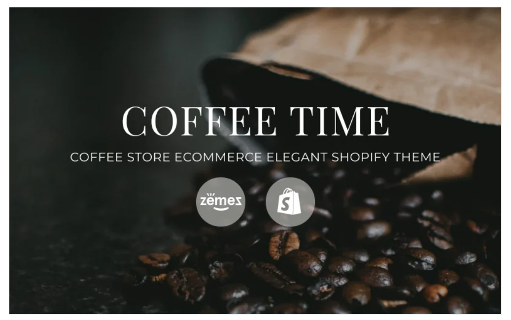 Coffee Time - Coffee Store eCommerce Elegant Shopify Theme