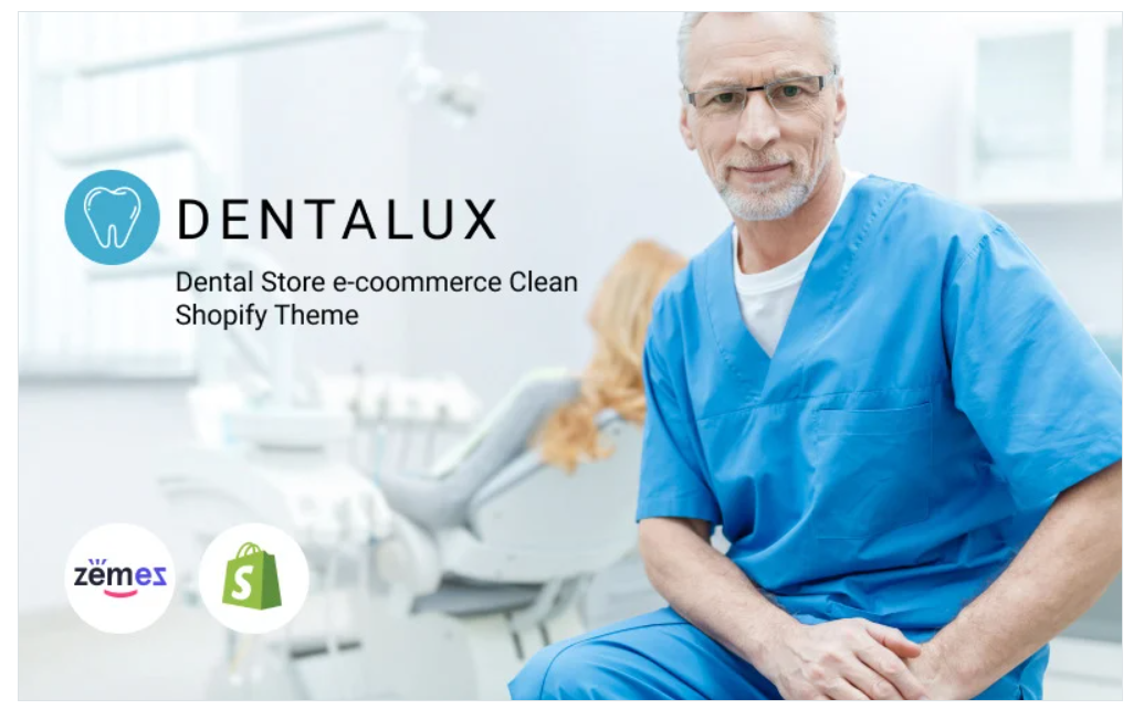 Dentalus - Dental Store eСommerce Clean Shopify Theme