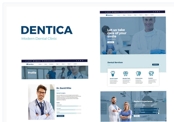 Dentica - Dental Clinic Elementor Template Kit