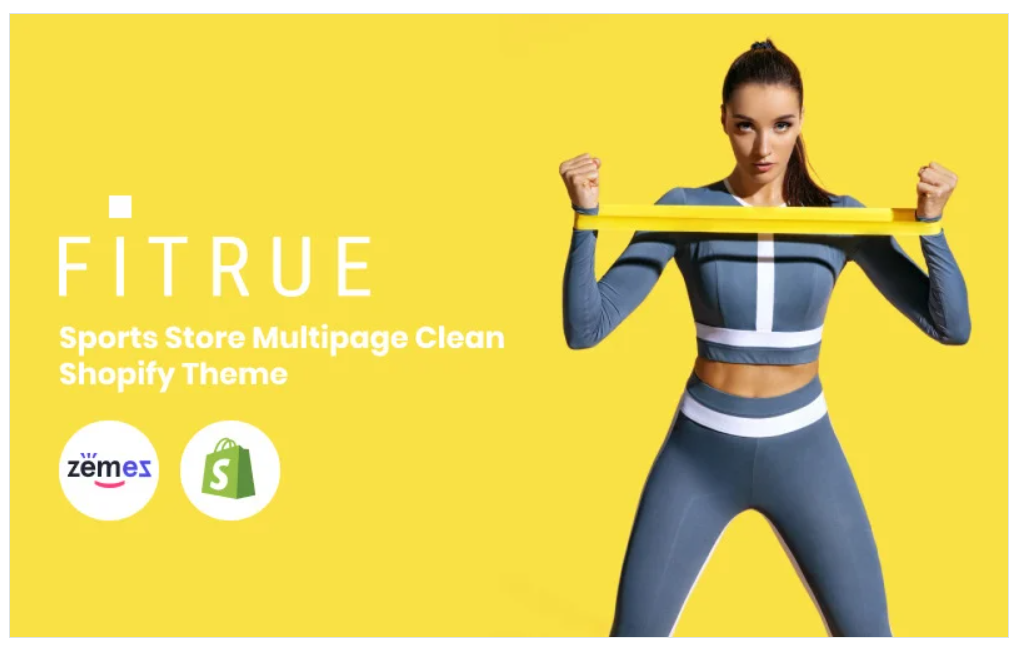 Fitrue - Sports Store Multipage Clean Shopify Theme