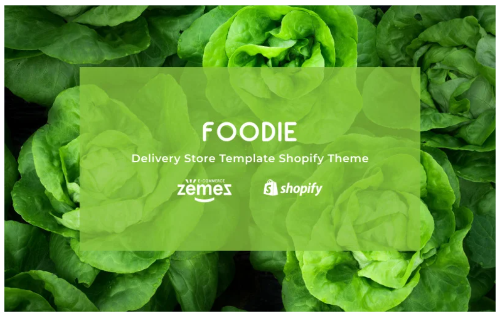 Foodie - Shopify Delivery Store Template Shopify Theme