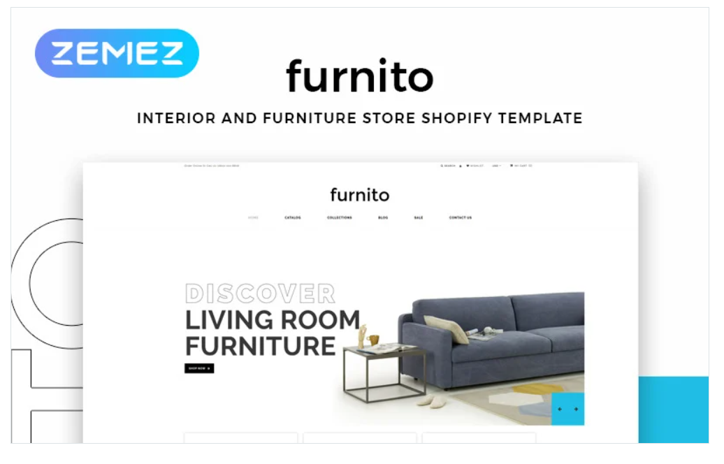 Furnito - Interior And Furniture Store Modern Shopify Theme